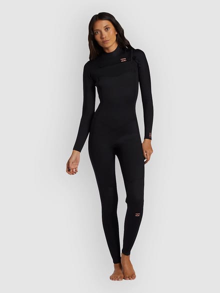Dames volledige surfcombinatie Billabong Foil 3/2 Less-Zip