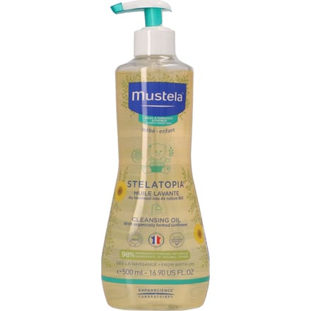 Mustela Stelatopia Reinigende Olie 500ml