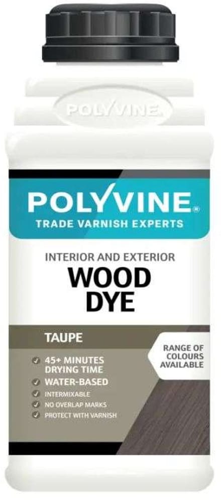 Polyvine Wood Dye-Houtbeits Taupe 500 ml