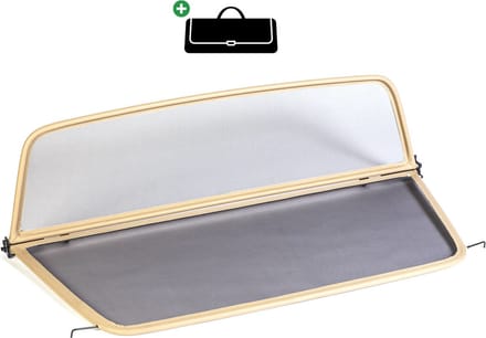 Windscherm BMW 3-Serie E36 | 1993-1999 | incl. luxe opbergtas | Beige