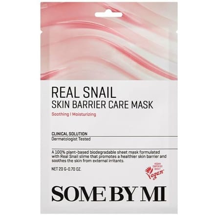 [SOME BY MI] Real Snail Skin Barrier Care Mask 20g*10EA beige