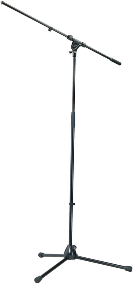 König & Meyer 210/2 microstatief,zwart zware voet, Galgen - Microfoonstandaard