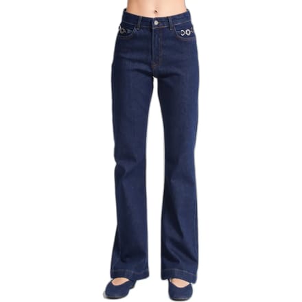 It's Basic - Flare Mid Rise Jeans