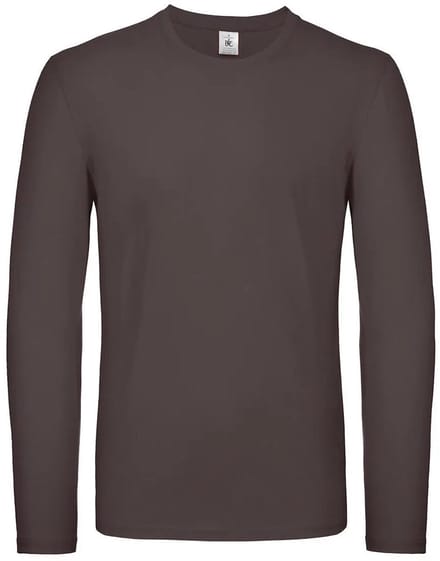 T-shirt met lange mouwen B&C E150