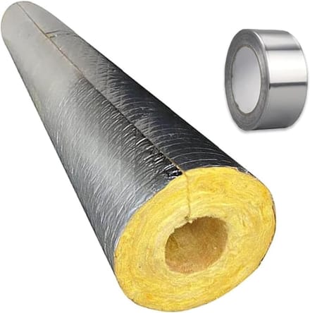 Buis Isolatie - Glaswol Isolatie - Warmte Behoud - Vorstbestendig - 27-273 mm