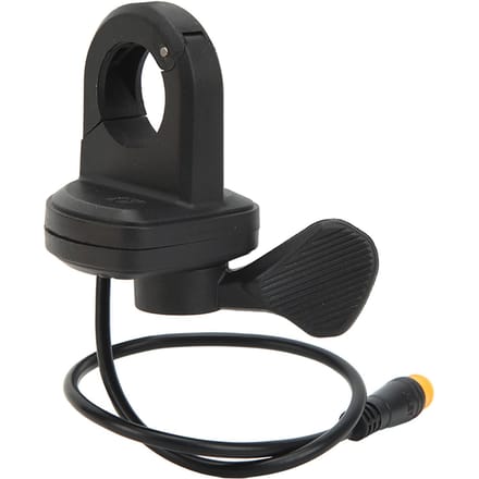 Accélérateur au pouce pour vélo électrique, accélérateur à gâchette réactif pour conversion de vélo avec prise étanche black