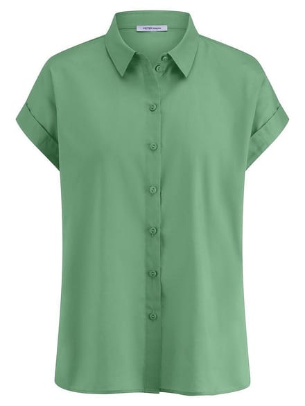 Blouse Van Peter Hahn groen