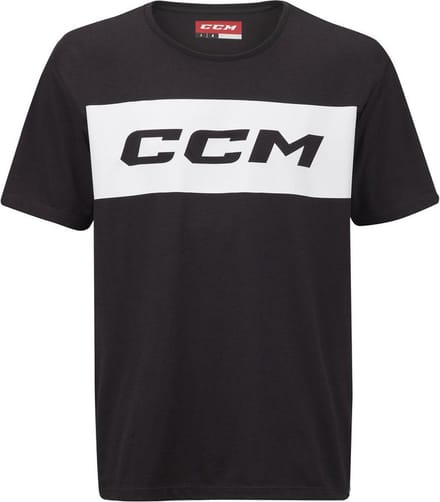 CCM - Monochrome Block - T-shirt - Korte mouw - Kinderen - Zwart - M