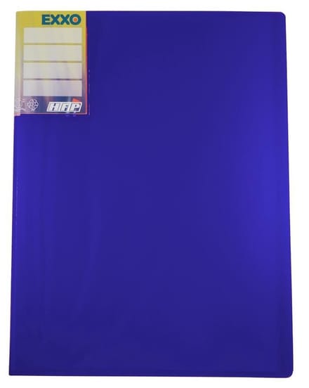 EXXO-HFP #13228 - COMPACT A4 Show Album 20 Tassen - Marine - 5 Stuks