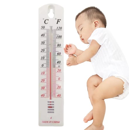 Temperatuurmeter - Binnen en buiten - Temperatuur meten - Breed meetbereik - 218 x 46 cm