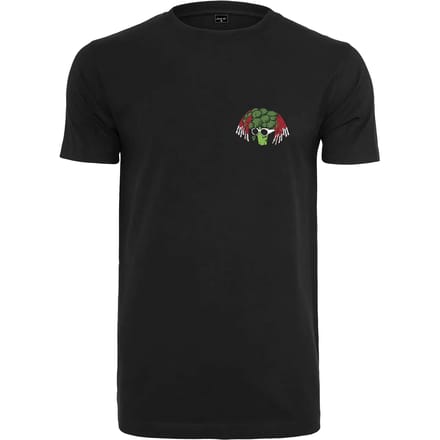Mister Tee - Broccoli Heren T-shirt - XS - Zwart