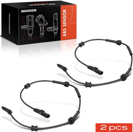 Frankberg 2x ABS Sensor Achteras Links Rechts voor Renault