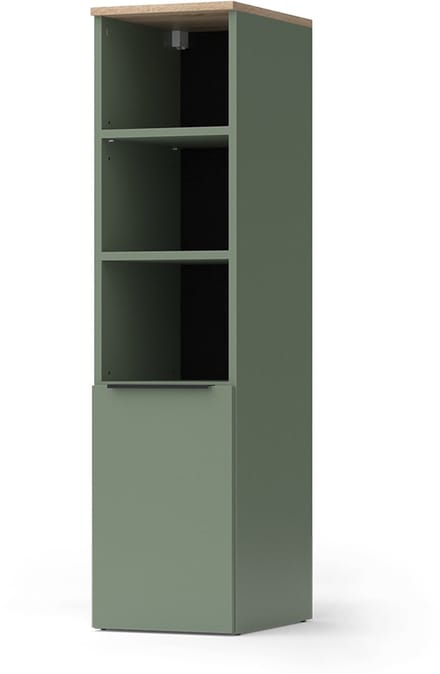 Vicco Wido Universele kast – 30.2 x 120 cm met een deur Groen