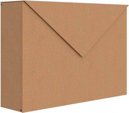 Muurbrievenbus met Design en Letterrooster voor Buiten