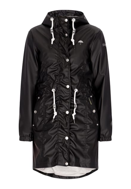 Schmuddelwedda Mackintosh Dames zwart
