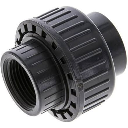 PVC Lijmmof Binnendraad Rp 3/4'' EPDM