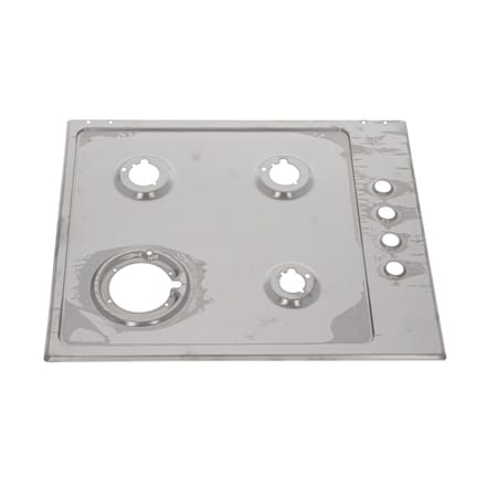 AEG bovenblad, inox, Electrolux, 594x510mm 140115766291