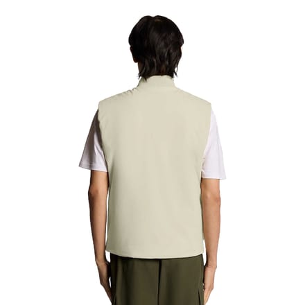 Lyle & Scott Heren Gequilted Shell Gilet (Bruin)