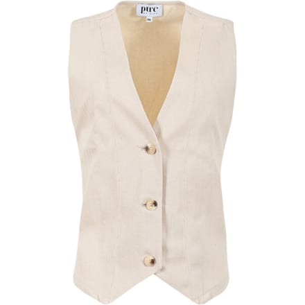Zizo Rowani gilet sp25.rwi.014 coconut milk