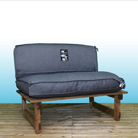 In the Mood Collection 2 Palletkussens 120x80cm / 120x40cm Mick Grijs