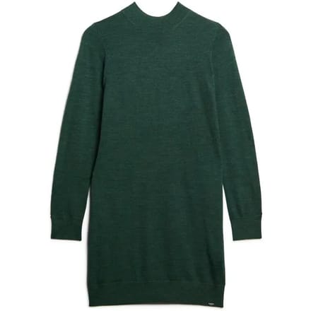 Superdry - Gebreide Mernio jurk met lange mouwen - Dames - Jurken