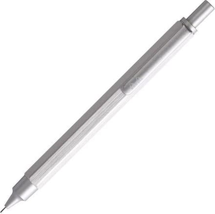 Rhodia Script Mechanical Vulpotlood – Zilveren body – 0,5 mm schrijfbreedte