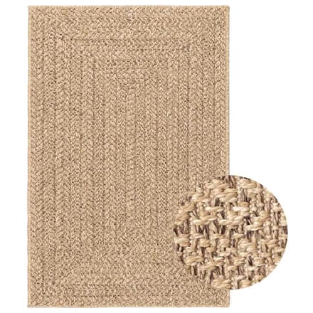 vidaXL - Vloerkleed - ZIZUR - binnen - en - buiten - 200x290 - cm - jute - look