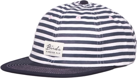 Birds - 6-panel Cap Beach Stripes Blue White