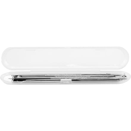 Pukkel Mee-eter Verwijderaar Puntige Comedonen Verwijderingsnaald Dubbele Kop Drukring Toolset white
