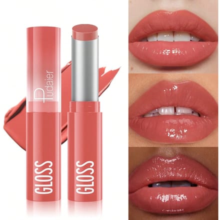 Pudaier - Mirror Water Gloss Lipstick - 8 Colors 03# - 3.5g