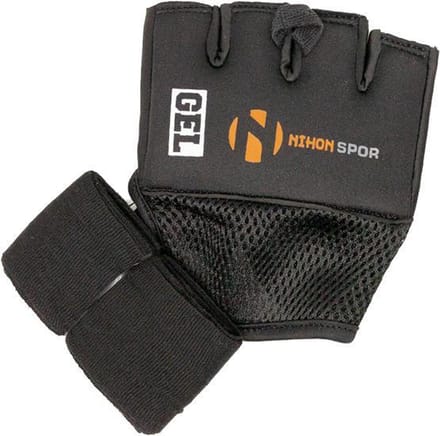 Binnenhandschoen (inner glove) Mexican wrap Nihon | Zwart (Maat: S / M)