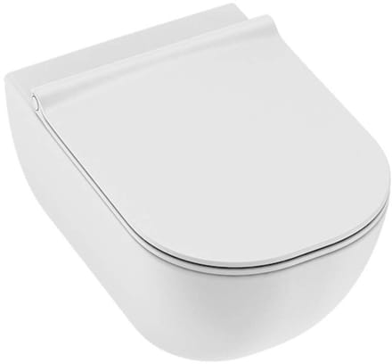 Jika Mio - Hangend toilet, Rimless, met Jika Perla, wit H8207141000001
