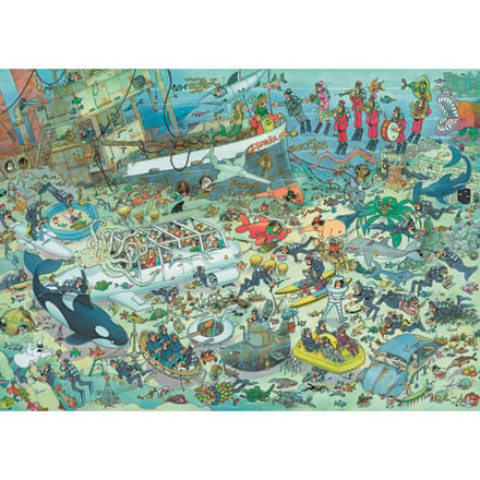 Puzzel Jan Van Haasteren Diepzee 1000 Stukjes