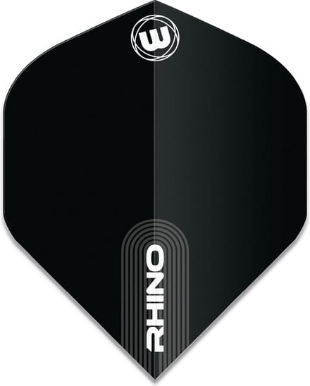 Winmau Rhino Black Flight - Dart Flights