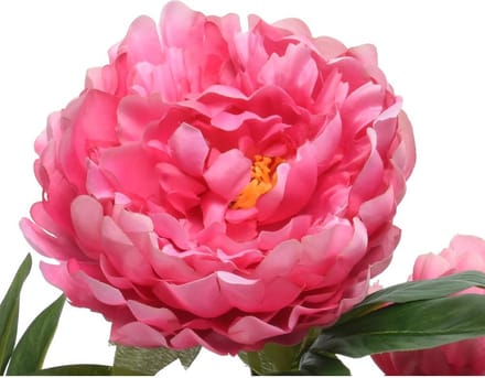 Kunstplant Pioenroos h57cm fuchsia
