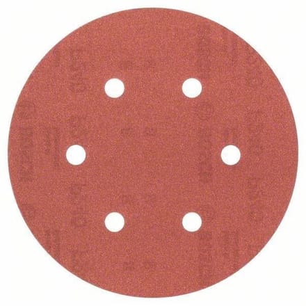 Bosch Accessories 2609256A34 Excenterschuurpapier Met klittenband, Geperforeerd Korrelgrootte (num) 240 (Ø) 150 mm 5 stuk(s)