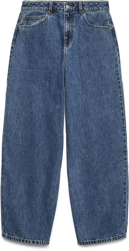 VERO MODA - VMBILLIE HR BARREL ANK JEANS LI3142 NOOS - Dames - Jeans