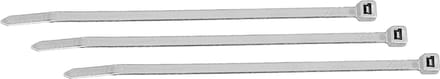 100 stuks - Kabelbinders wit 200 x 3,6 mm – tiewraps – kabelbinder