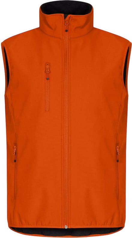 Clique Classic Softshell Vest 0200911 - Diep Oranje - M