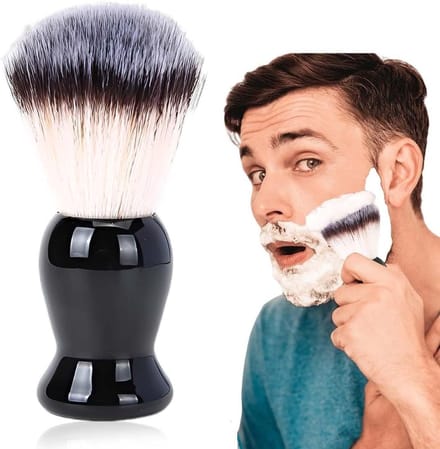 Heren Scheerkwast voor een Perfecte Scheerbeurt - Ideaal voor Baardverzorging, Scheerschuim en Scheermes Accessoires