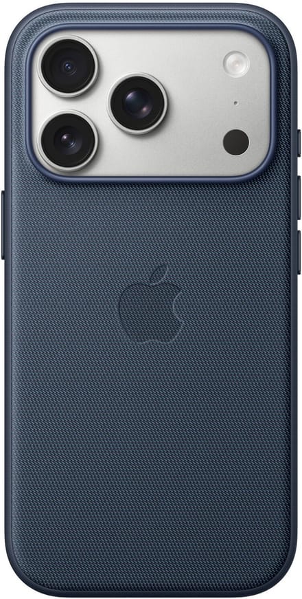 Apple iPhone 17 Pro TechWoven Back Cover met MagSafe Blauw