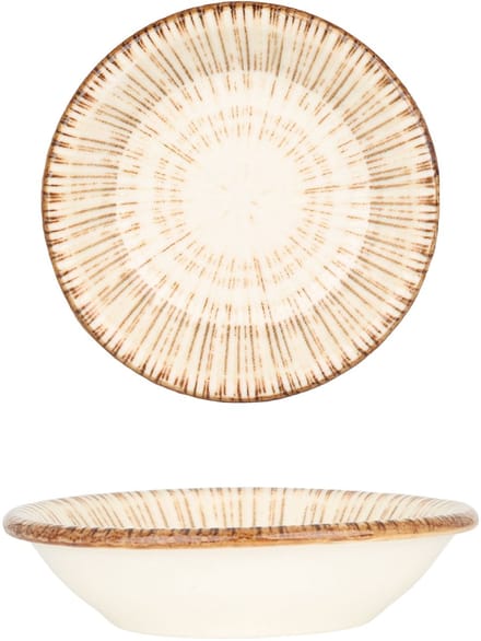 By Bone Serveerschaal - Legna - Porselein - 13 cm (150cc) - set van 2