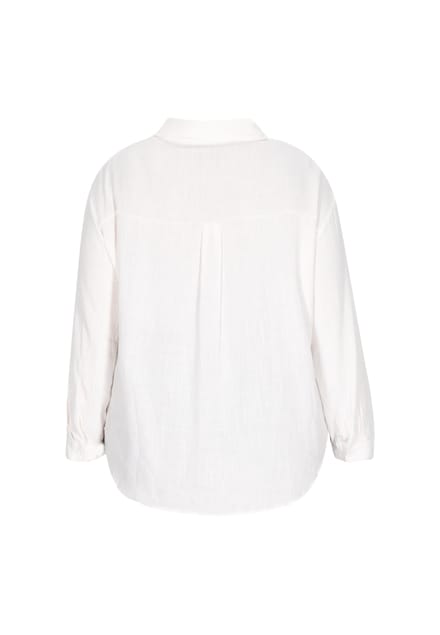 RISA Grote maat blouse vrouwen wit