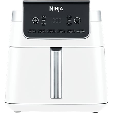 Ninja Airfryer XXL Max Pro - 6.2 liter - 6 Kookprogramma's - in Hoogte Verstelbare Plaat - 2024 Model - Wit - AF180EUWH
