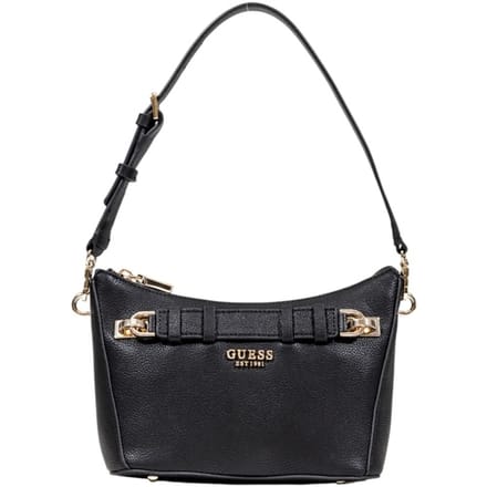 GUESS schoudertas Gregoria Top Zip Shoulder Bag Black zwart