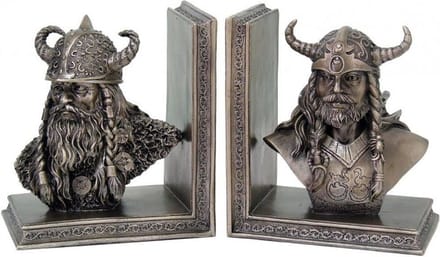 Viking Strijders boekensteunen (set)