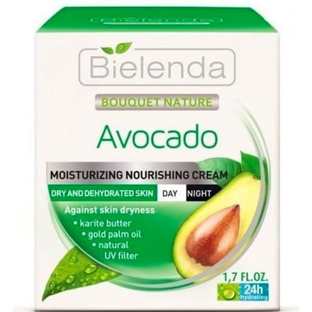 Bielenda Bouquet Nature Avocado Moisturizing Face Cream 50 ml