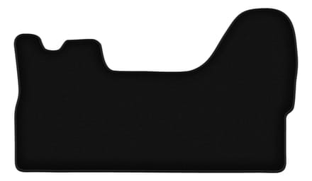 BASIC zwarte veloursmatten voor: Iveco Daily IV bestelwagen (2006-2014)