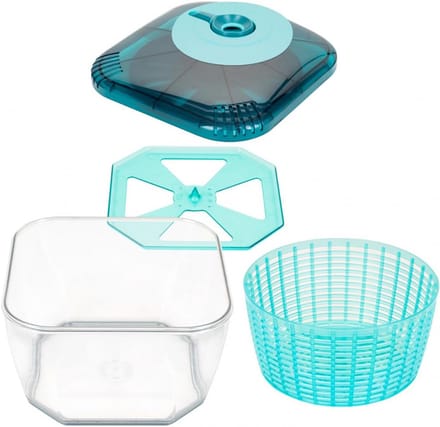 Professionele Salade Centrifuge Set met Grote Opvangbak - Salade Droger