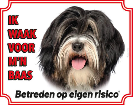 Tibetaanse Terrier Waakbord